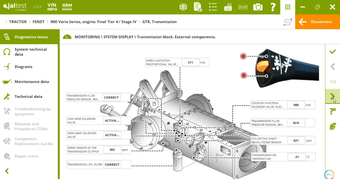 Full Engine and Transmission Diagnostics Of Fendt Tractors