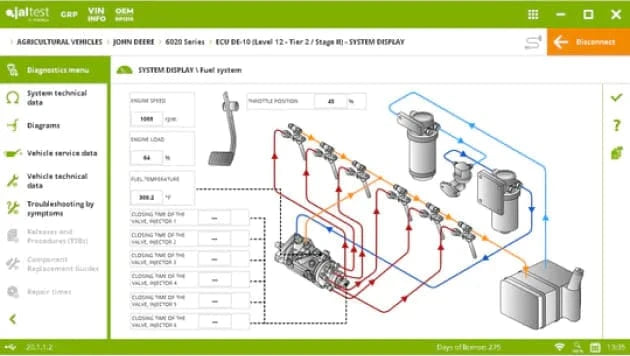 jaltest diagnostic tool