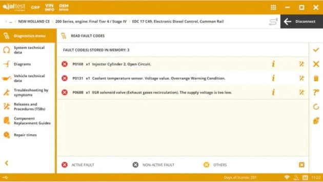 Fault Code Troubleshooting