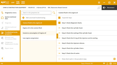 Heavy Equipment Diagnostic Troubleshooting
