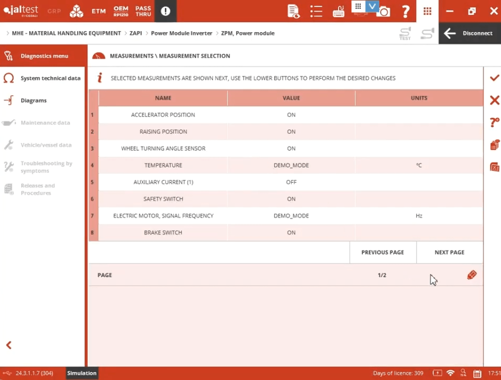 Résolution des problèmes avec le logiciel de diagnostic du contrôleur Zapi Jaltest