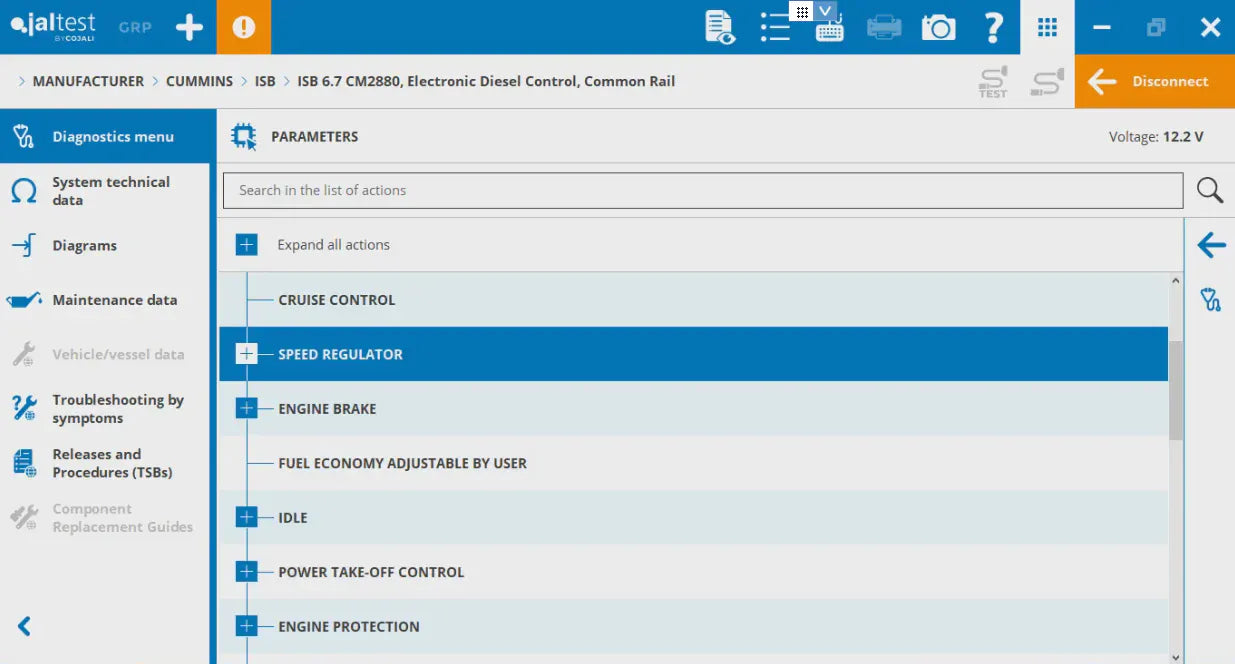 Seamless Troubleshooting Diagnostic Menu 