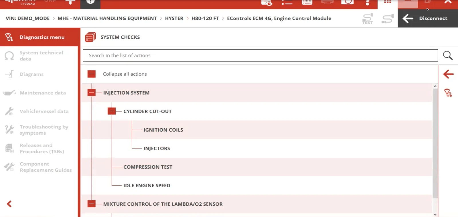 Wide Coverage of the Jaltest Forklift E-Control Engine Scanner