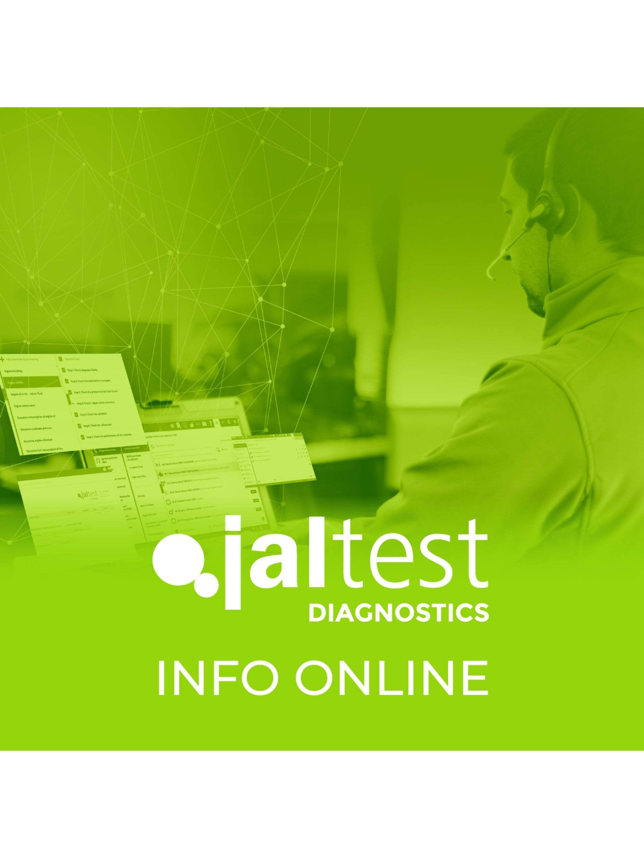 Jaltest AGV Diagnostics  Info - Jaltest Diagnostic Computer Kit for Commercial Vehicle, Construction & Agriculture Equipment