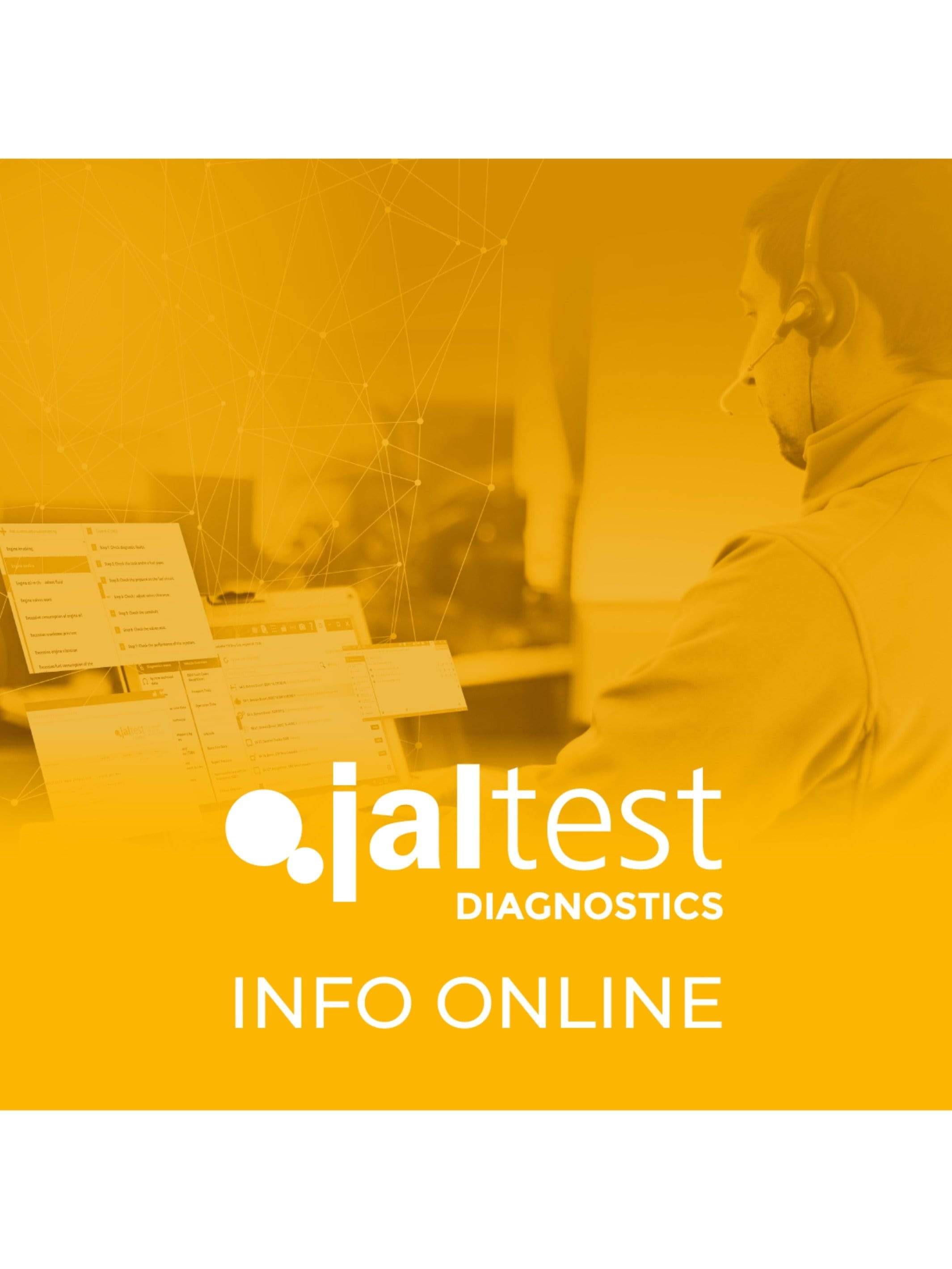 Jaltest OHW Diagnostics Info - Jaltest Deluxe Diagnostic Computer Kit for Commercial Vehicle, Construction & Agriculture Equipment